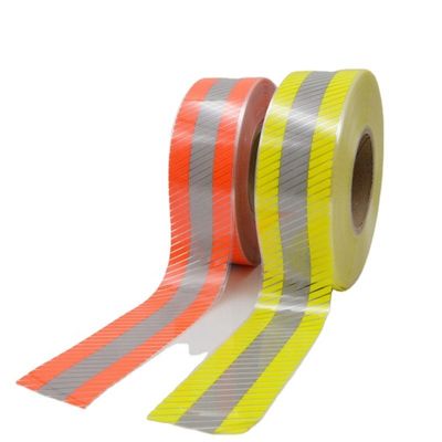 품질 Hi Vis 맞춤형 열 프레스 전송 비닐 의류용 반사 테이프 분할