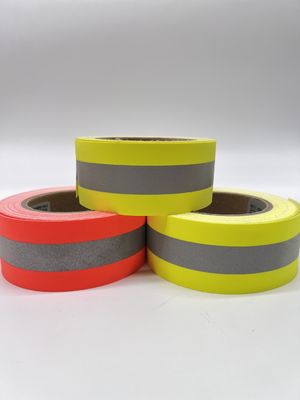 5cm 7.5cm 노란색 은 노란색 색상 안전 착용용 반사 스티프