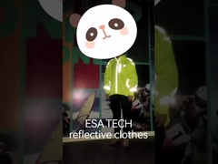 파란색 높은 가시성 반사성 직물 꿰매 안전 의류 가방 워크웨어 모자 티셔츠